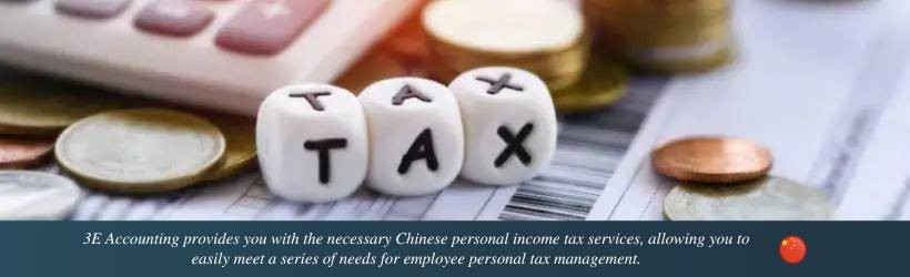 Personal Income Tax Services in China Personal Income Tax Services in China